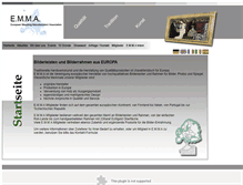 Tablet Screenshot of emma-mouldings.org